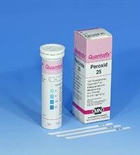 QUANTOFIX Peroxid 25; 0-25 mg/l, 100 Teststäbchen/Dose #91319