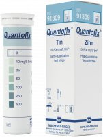 QUANTOFIX Zinn 0-500 mg/l, 100 Teststäbchen/Dose #91309