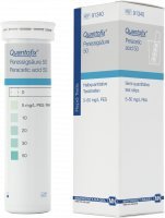 QUANTOFIX Peressigsäure 50, 0-50 mg/, 100 Teststäbchen/Dose l #91340