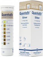 QUANTOFIX Silber 0-10 g/l Ag+, 100 Teststäbchen/Dose #91350