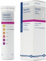 QUANTOFIX Glutaraldehyd 0-2,5%, 100 Teststäbchen/Dose #91343