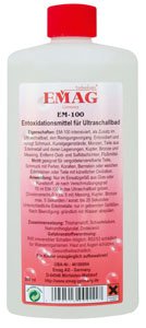 EM 100 Entoxydationskonzentrat für Silber, Einsatz nur im Glasbecher!; 500 ml