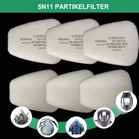 5N11, N95 Partikelfilter (kompatibel zu 3M P2...